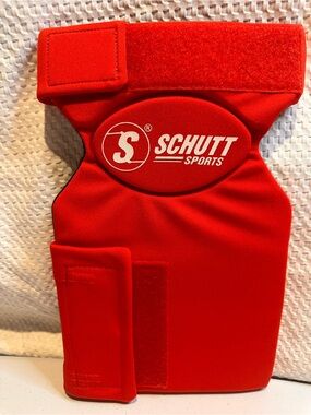 Schutt Sports Women's Red Protective Arm Guard